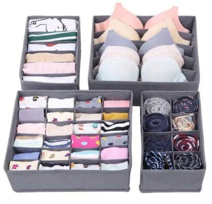 منظم ملابس اربع قطع