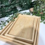 طقم صواني خشب مستورد