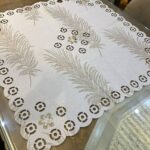 مفرش  مربع 80 سم*80سم